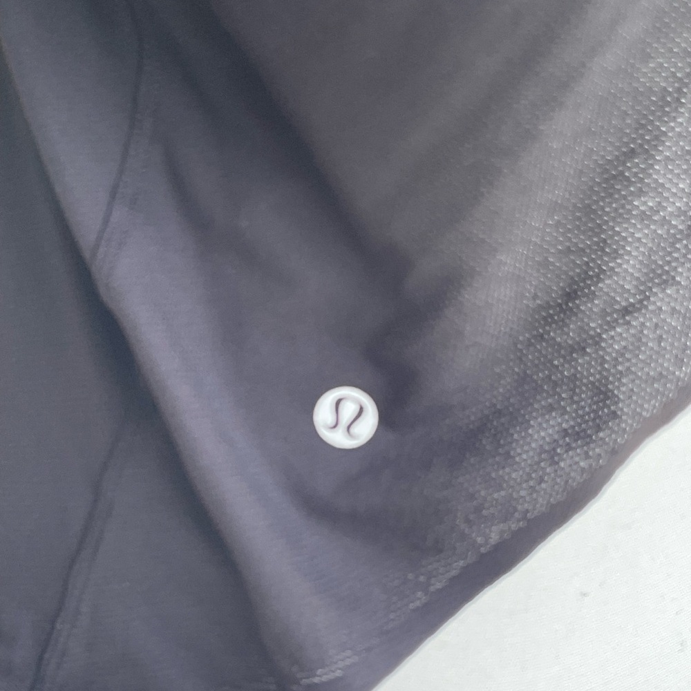 Lululemon Athletica Jet Black Tank Top, with Cross Open Back. Lightweight - Picture 10 of 13